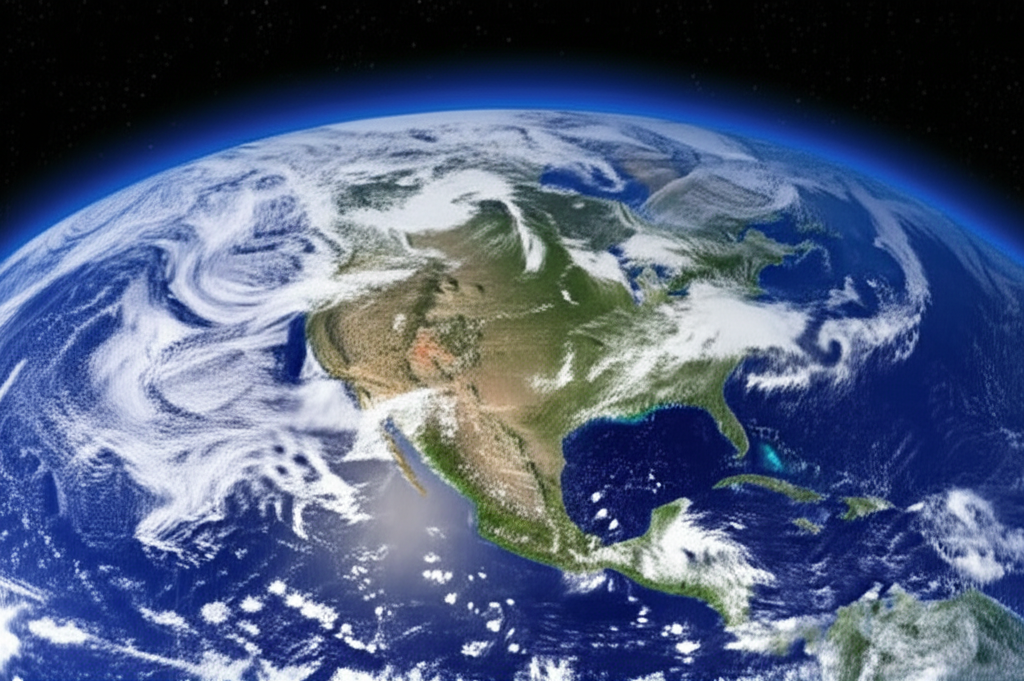 Earth from space